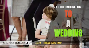 Kids at Weddings: To Invite or Not?