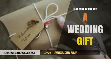 Is Skipping a Wedding Gift Rude? Etiquette Explained