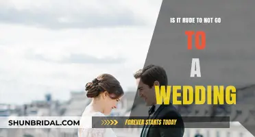 Skipping the Big Day: Is It Rude to Miss a Wedding?