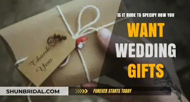 Wedding Gift Etiquette: Is Specifying Preferences Polite or Pushy?