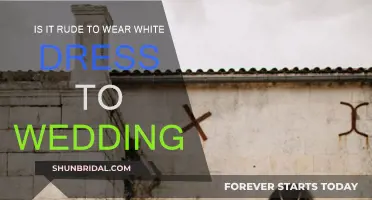White Dress at a Wedding: Rude or Not?