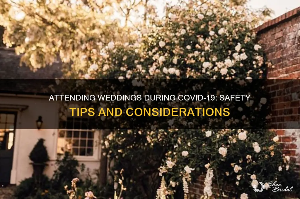 is it safe to go to wedding during coronavirus