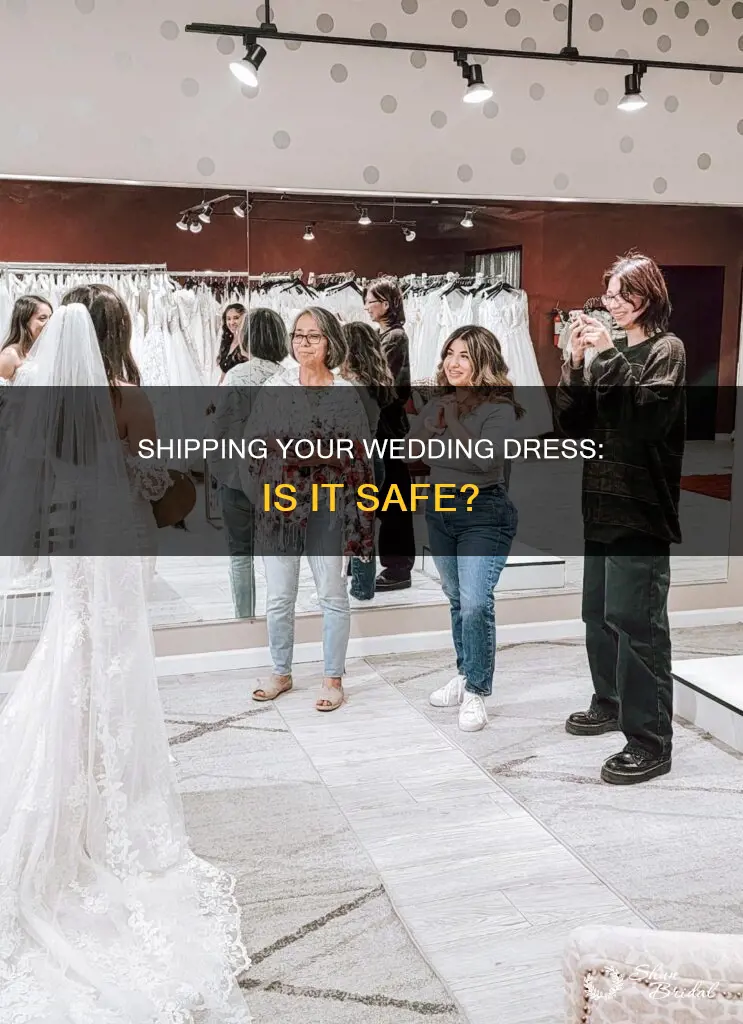 is it safe to ship a wedding dress