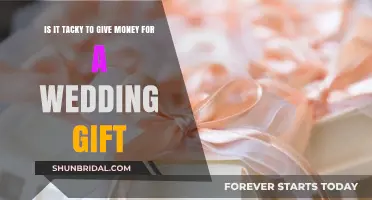 Is Cash a Classy or Tacky Wedding Gift? Let's Debate