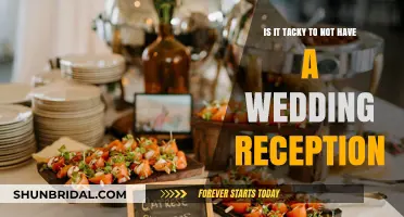 Wedding Reception: An Optional Extravagance or a Must?