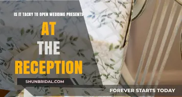 Wedding Presents: To Open or Not to Open?