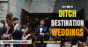 Destination Weddings: Time to Say Goodbye?
