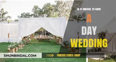 Daytime Weddings: Uncool or the New Trendy Celebration?