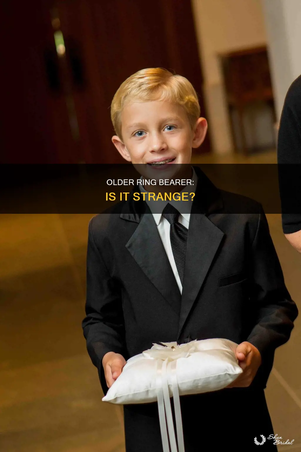 is it weird if my ring bearer is 12