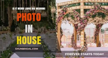 Big Wedding Photos: Tacky or Tasteful?