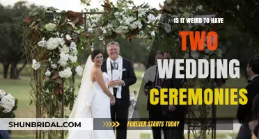 Double the Love: Embracing Two Wedding Ceremonies – Is It Unusual?