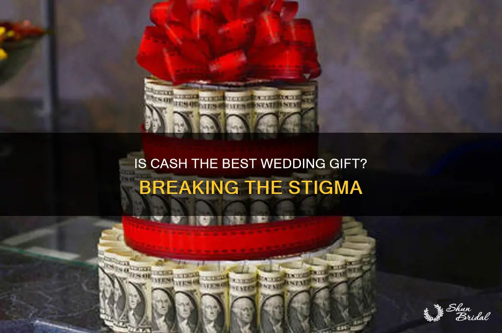 is it weird to just collect cash for wedding gift