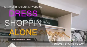 Solo Wedding Dress Shopping: Weird or Wonderful?