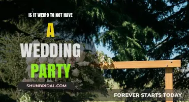 Skipping the Wedding Party: Is It Unconventional or Totally Normal?
