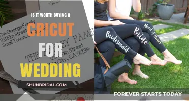 Cricut for Weddings: Worth the Investment for DIY Decor?