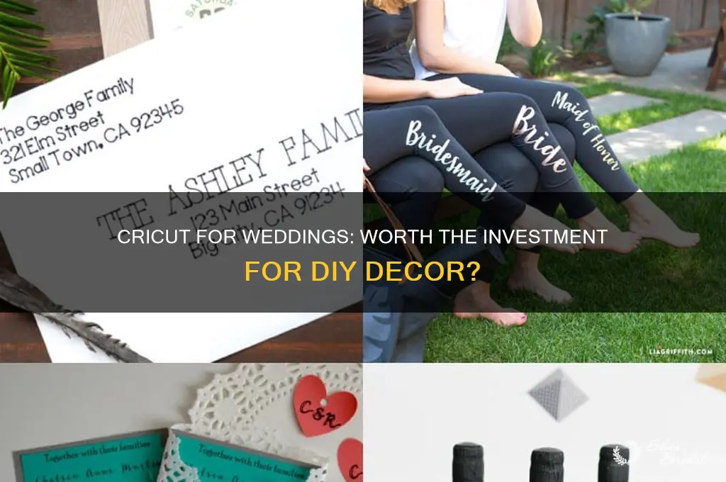 is it worth buying a cricut for wedding