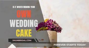 Making Your Own Wedding Cake: Worth the Effort?