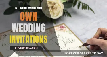 DIY Wedding Invitations: Worth the Effort?