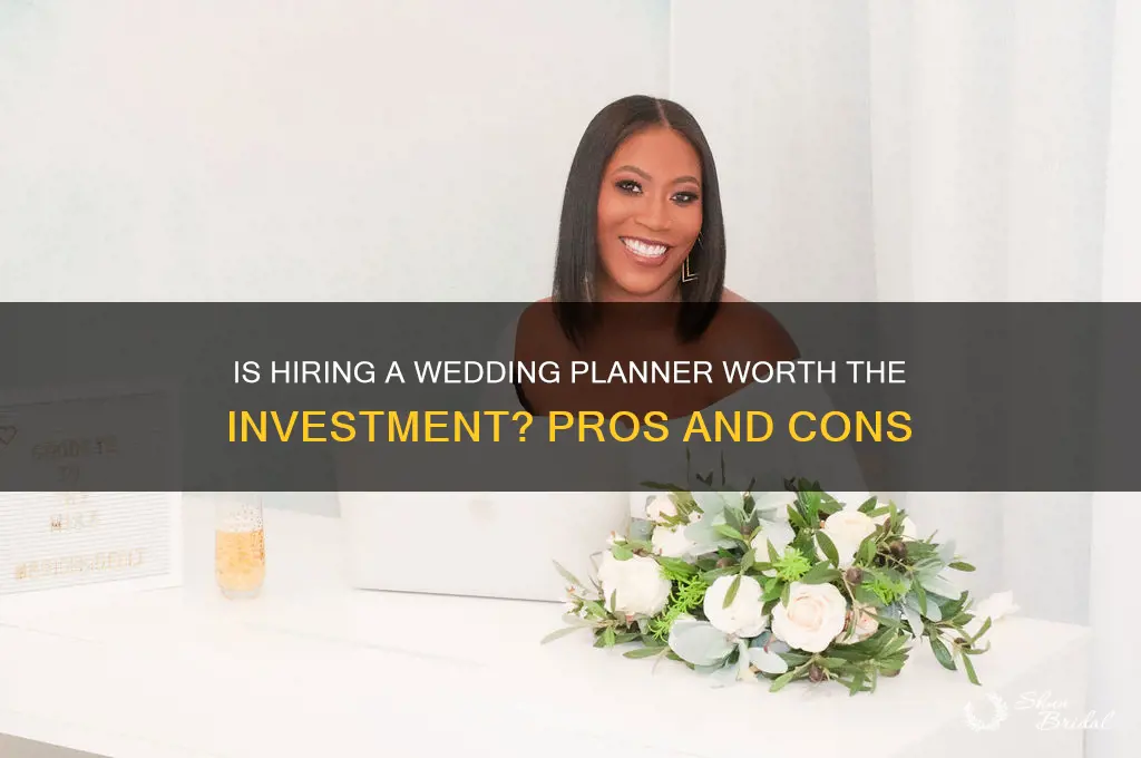 is it worth paying for a wedding planner