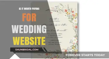 Should You Invest in a Wedding Website? Pros, Cons, and Value