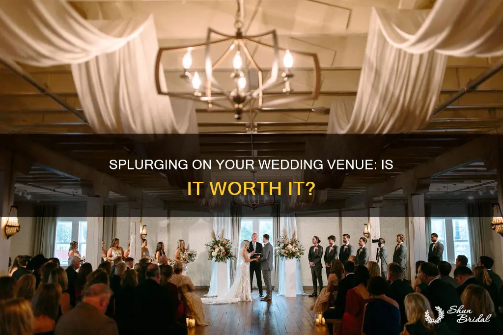 is it worth spending 50 000 on a wedding venue