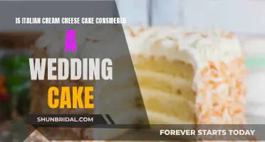 Italian Cream Cheesecake: A Wedding Cake Contender?