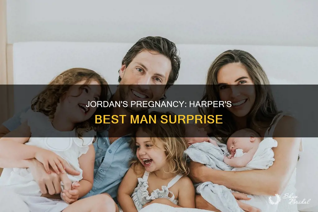 is jordan pregnant by harper best man