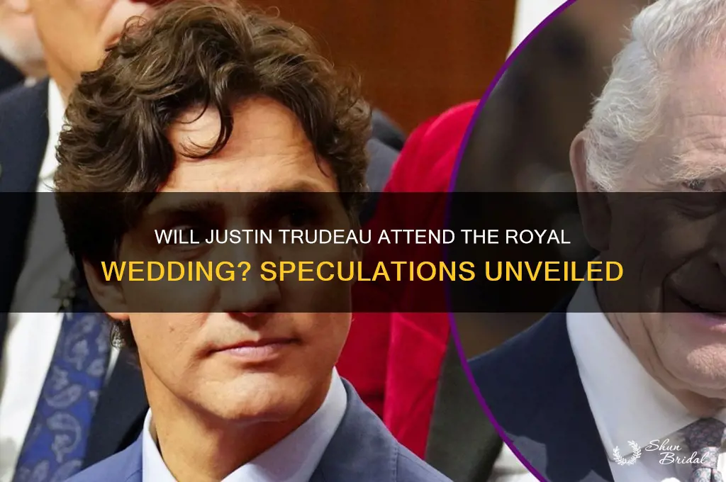 is justin trudeau going to the royal wedding
