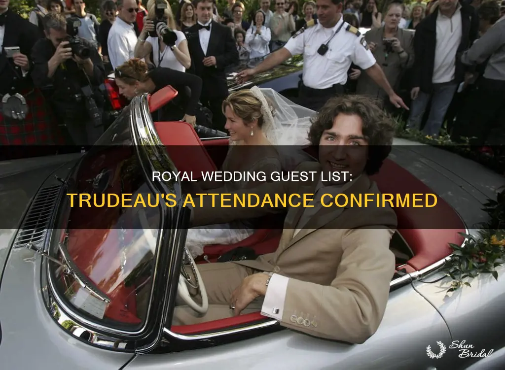 is justin trudeau invited to royal wedding