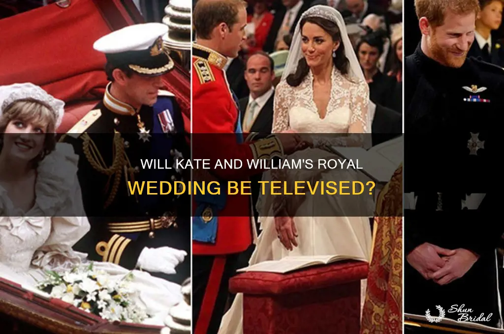 is kate and williams wedding going to be televised