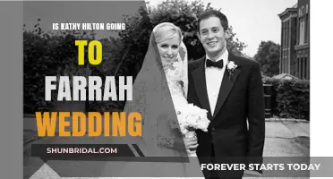 Kathy Hilton Attends Farrah's Wedding: Too Much or Just Right?