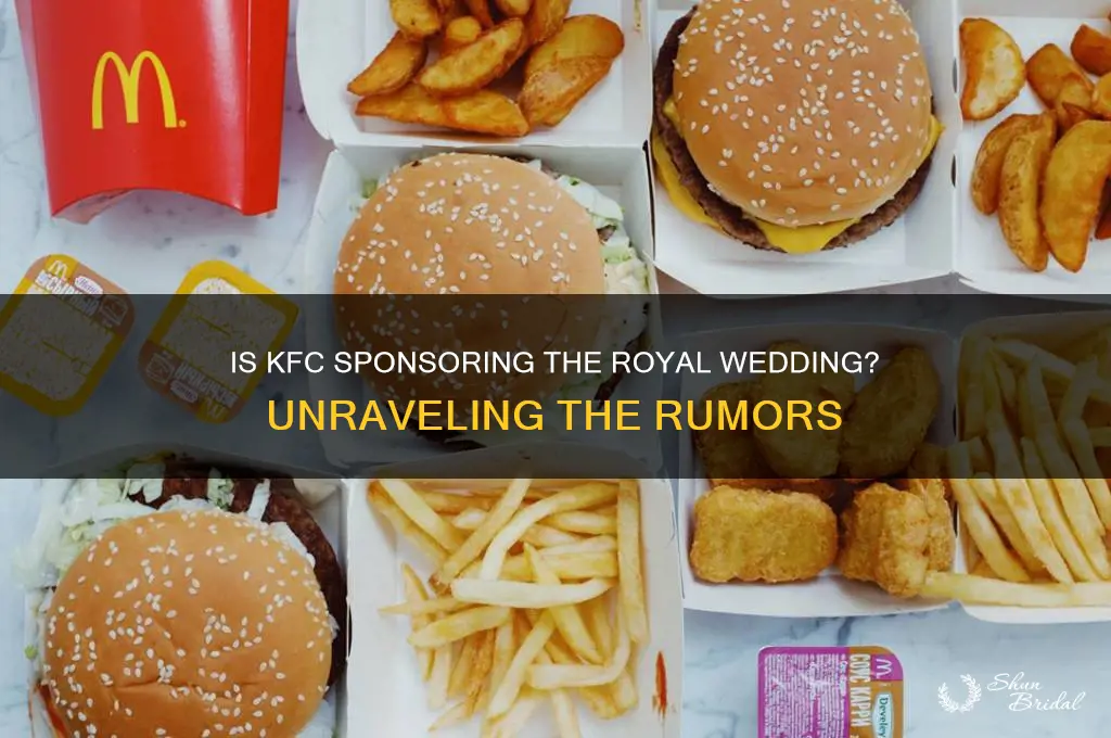 is kfc sponsoring the royal wedding