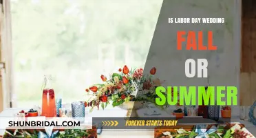 Labor Day Wedding: Summer's End or Fall's Beginning?