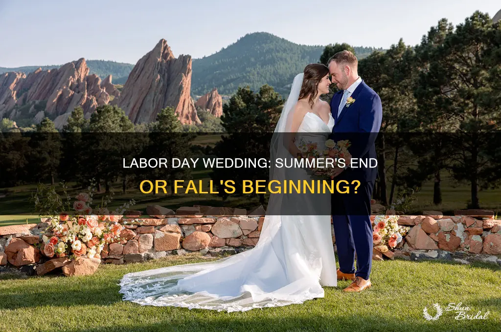 is labor day wedding fall or summer