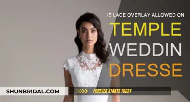 Temple Wedding Dresses: Lace Overlay – Allowed or Not?