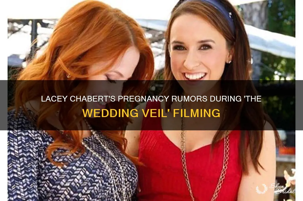 is lacey chabert pregnant while filming the wedding veil