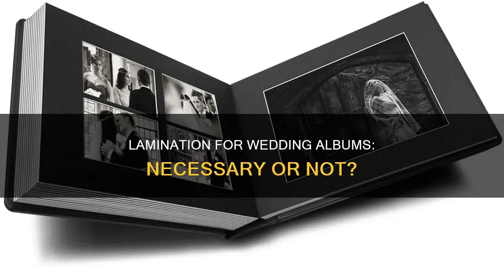 is lamination needed for wedding albums