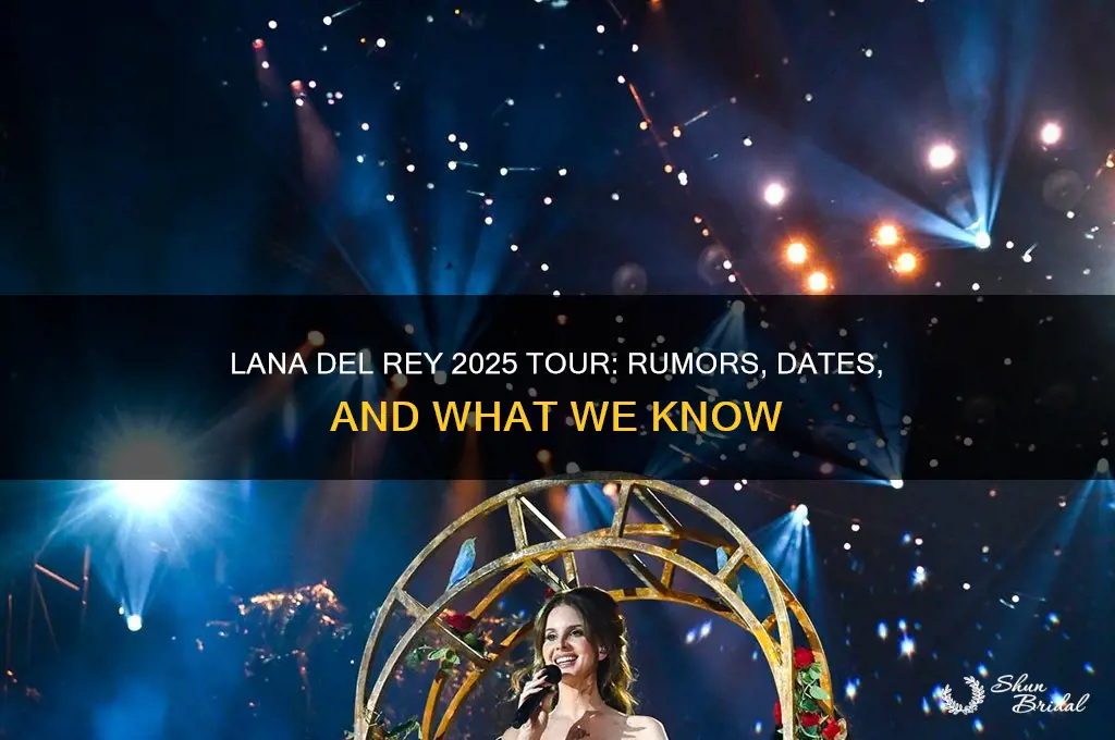 is lana del rey going on tour 2025