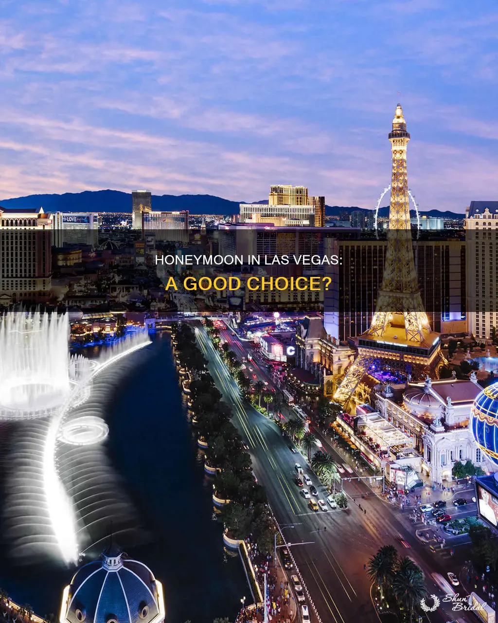 is las vegas a good honeymoon destination