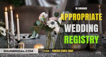 Luggage as Wedding Gifts: Tacky or Tasteful?