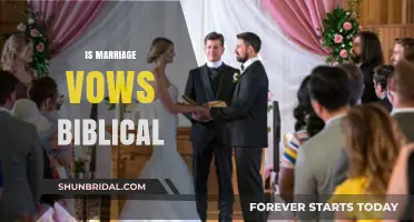 Are Marriage Vows Rooted in Scripture? Exploring Biblical Foundations