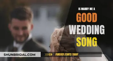 Marry Me": A Perfect Wedding Song Choice