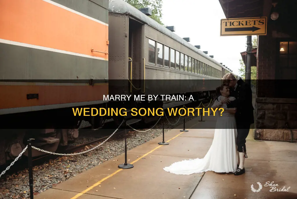 is marry me by train a good wedding song
