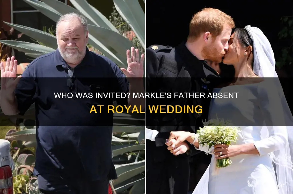 is meghan markle father invited to the wedding