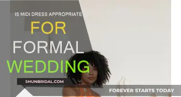 Midi Dresses: Formal Wedding-Appropriate or Not?