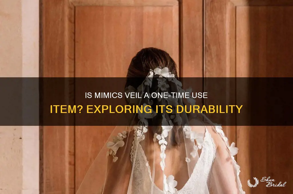 is mimics veil one time use