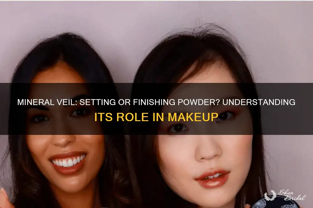 is mineral veil a setting or finishing powder