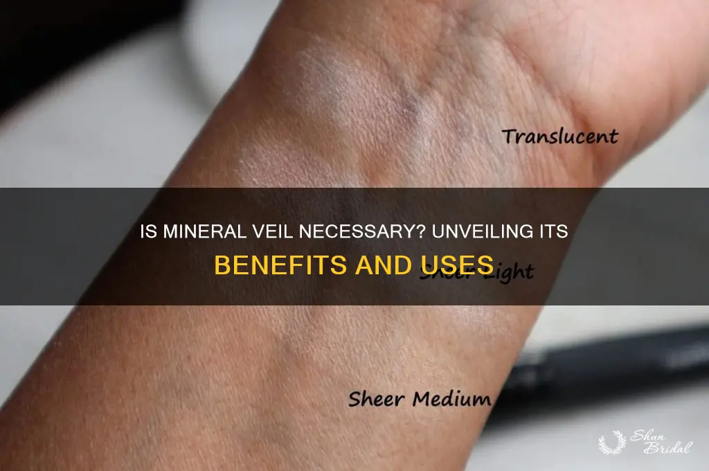 is mineral veil necessary