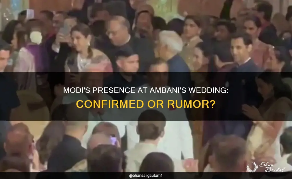 is modi invited to ambani wedding