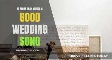 More Than Words: A Timeless Wedding Song Choice?